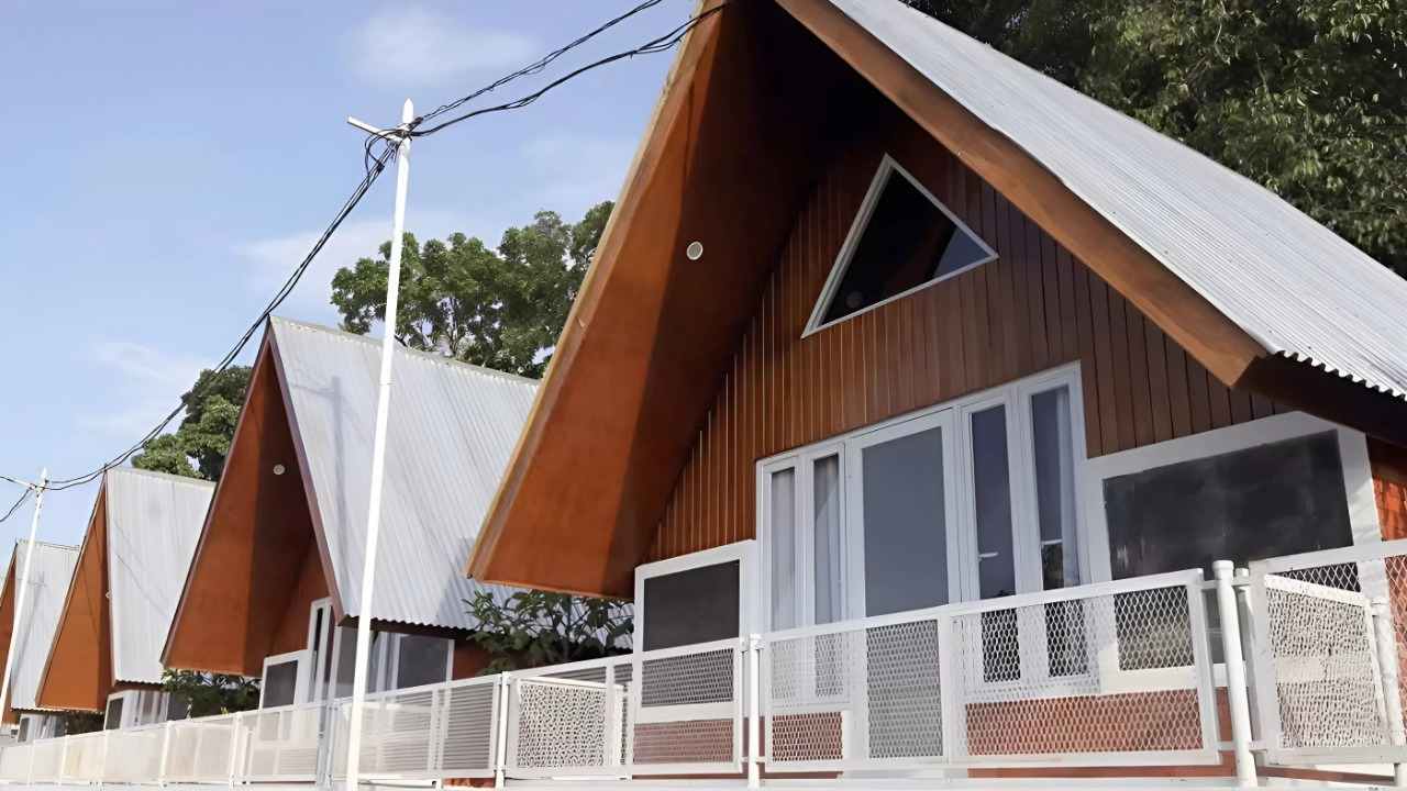 pondok dengan view alam yang sejuk dan indah